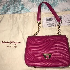 Salvatore Ferragamo New Lexi Quilted Leather Bag